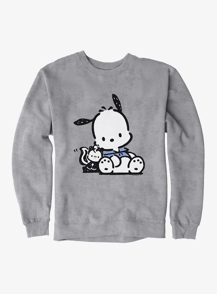 Pochacco Friend Hugs Sweatshirt