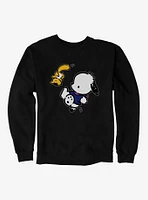 Pochacco Hanging Out With Mon-Mon Sweatshirt
