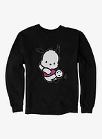 Pochacco Kicking It Sweatshirt