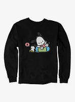 Pochacco Swimming & Good Vibes Sweatshirt