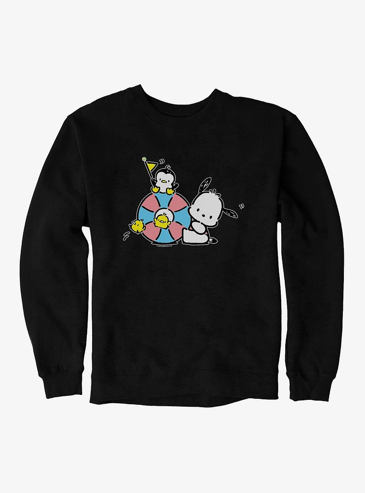 Pochacco Swimming Party Sweatshirt