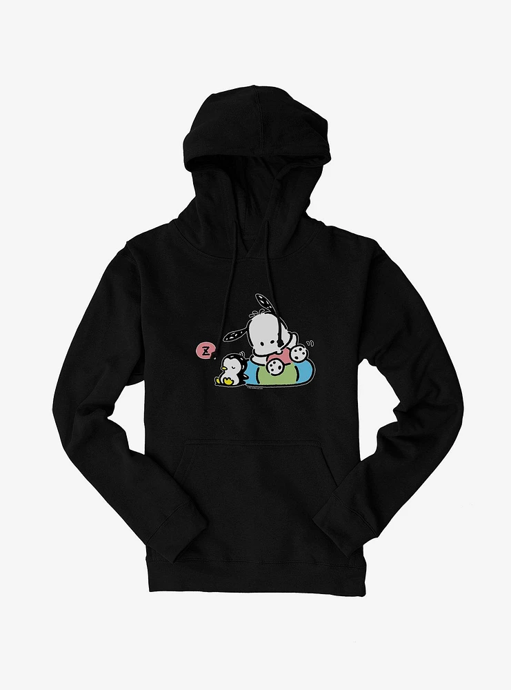 Pochacco Swimming & Good Vibes Hoodie