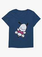 Pochacco Taking A Break Girls T-Shirt Plus