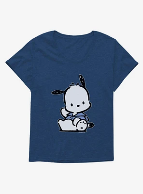 Pochacco Waving Girls T-Shirt Plus