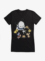 Pochacco Circle Of Friends Girls T-Shirt