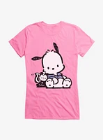 Pochacco Friend Hugs Girls T-Shirt