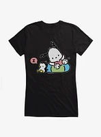 Pochacco Swimming & Good Vibes Girls T-Shirt