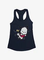 Pochacco Butterfly Chase Girls Tank