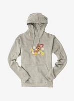 Deery-Lou Floral Forest Hoodie