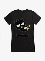 Badtz Maru Laying Floating Girls T-Shirt