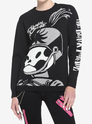My Chemical Romance The Black Parade Pepe Intarsia Girls Knit Sweater