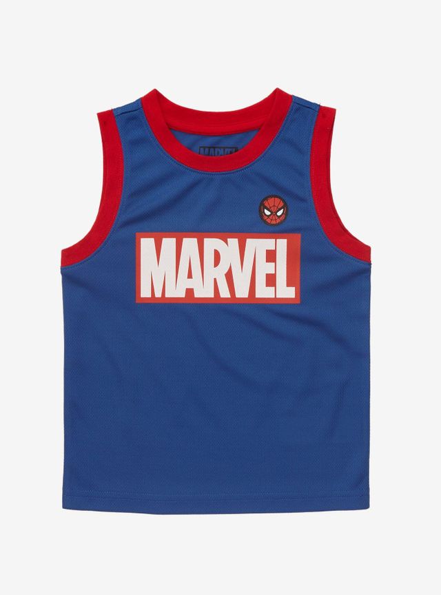 Boxlunch Marvel Spider-Man Spidey Toddler Basketball Jersey - BoxLunch  Exclusive