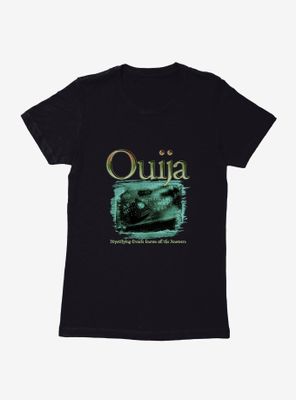 Ouija Game Green Frame Womens T-Shirt