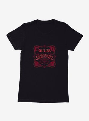 Ouija Game Retro Frame Womens T-Shirt