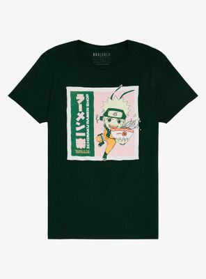 Naruto Shippuden Chibi Ichiraku Ramen Panel T-Shirt - BoxLunch Exclusive