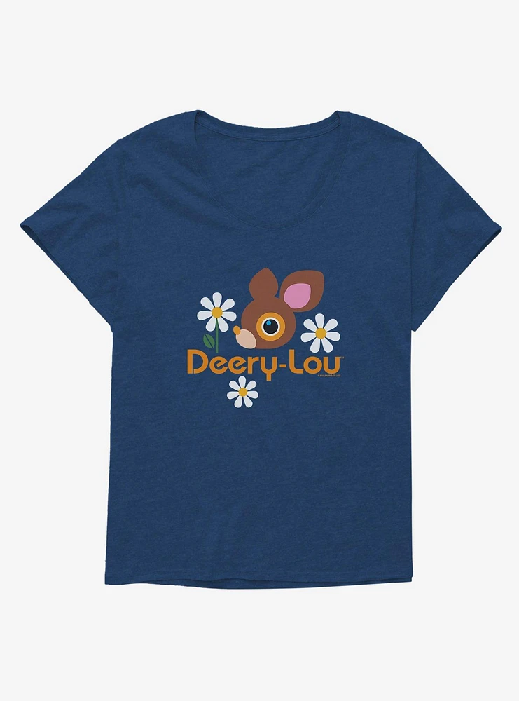 Deery-Lou Cheerful Icon Girls T-Shirt Plus