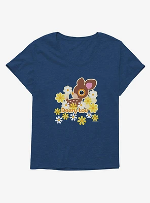 Deery-Lou Floral Energy Girls T-Shirt Plus