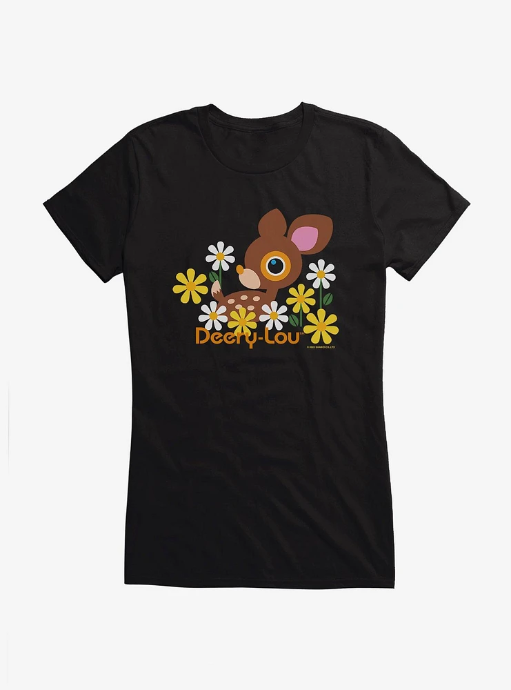 Deery-Lou Floral Forest Girls T-Shirt