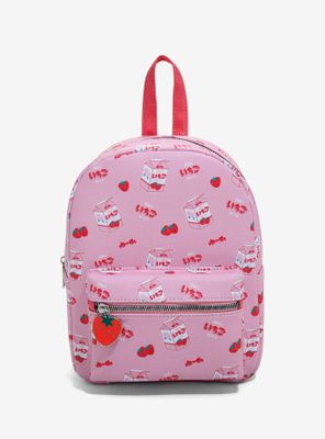 Strawberry Milk Mini Backpack