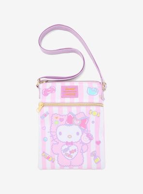 Loungefly Hello Kitty Candy Monster Passport Crossbody Bag