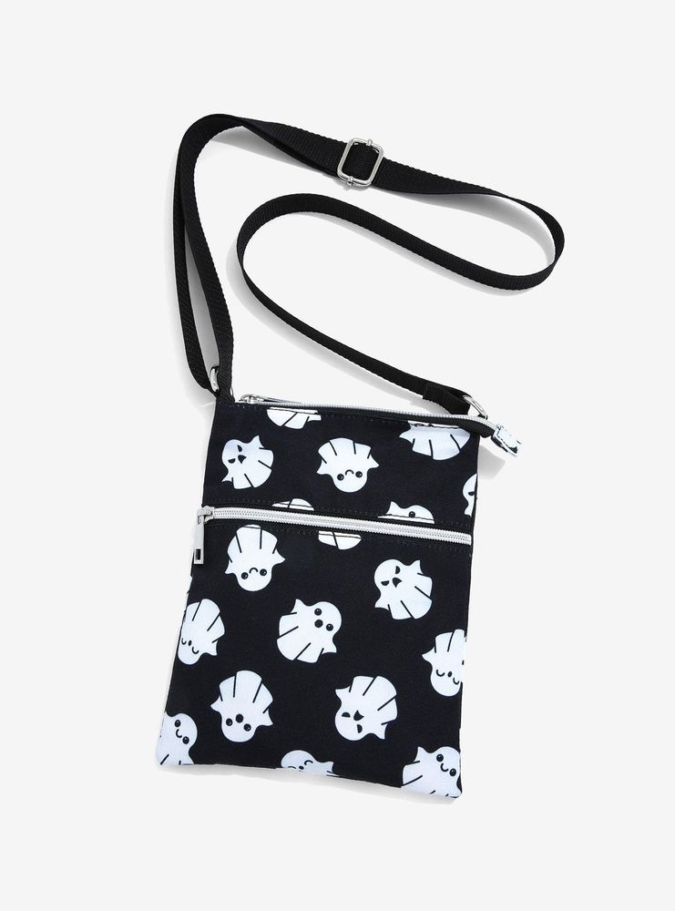 Chibi Ghost Passport Crossbody Bag