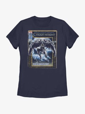 Marvel Moon Knight Ancient Comic Cover Womens T-Shirt