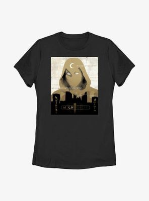 Marvel Moon Knight Silhouette Vengeance Womens T-Shirt