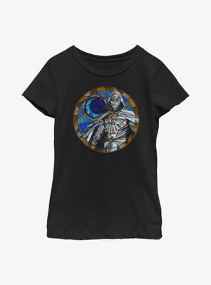 Marvel Moon Knight Stained Glass Youth Girls T-Shirt