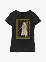 Marvel Moon Knight Tarot Hieroglyphics Youth Girls T-Shirt