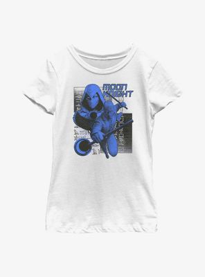 Marvel Moon Knight Vigilante Warrior Youth Girls T-Shirt