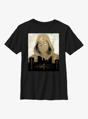 Marvel Moon Knight Silhouette Vengeance Youth T-Shirt