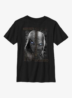Marvel Moon Knight Split Mr. Face Youth T-Shirt