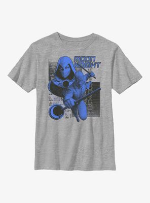 Marvel Moon Knight Vigilante Warrior Youth T-Shirt