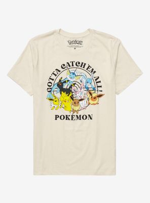 Pokémon Gotta Catch ‘Em All Eeveelutions Women’s T-Shirt - BoxLunch Exclusive