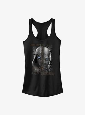 Marvel Moon Knight Glyphs Girls Tank