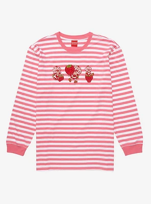 Strawberry Shortcake Striped Long Sleeve T-Shirt - BoxLunch Exclusive