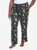 Studio Ghibli My Neighbor Totoro Allover Print Pajama Pants Plus