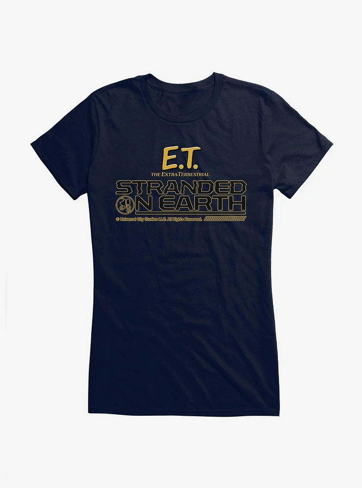 E.T. Stranded On Earth Girls T-Shirt