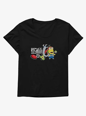 Minions Evil Intentions Girls T-Shirt Plus