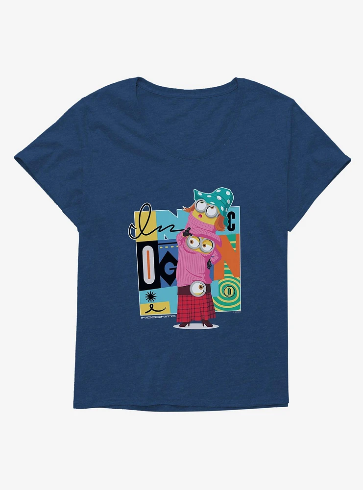 Minions Disguise Girls T-Shirt Plus