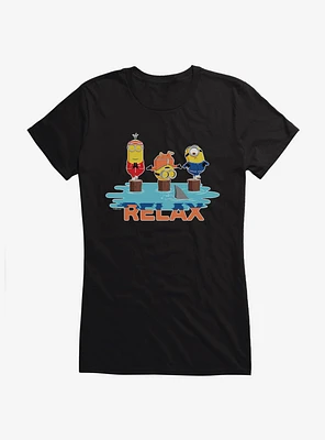 Minions Relax Girls T-Shirt