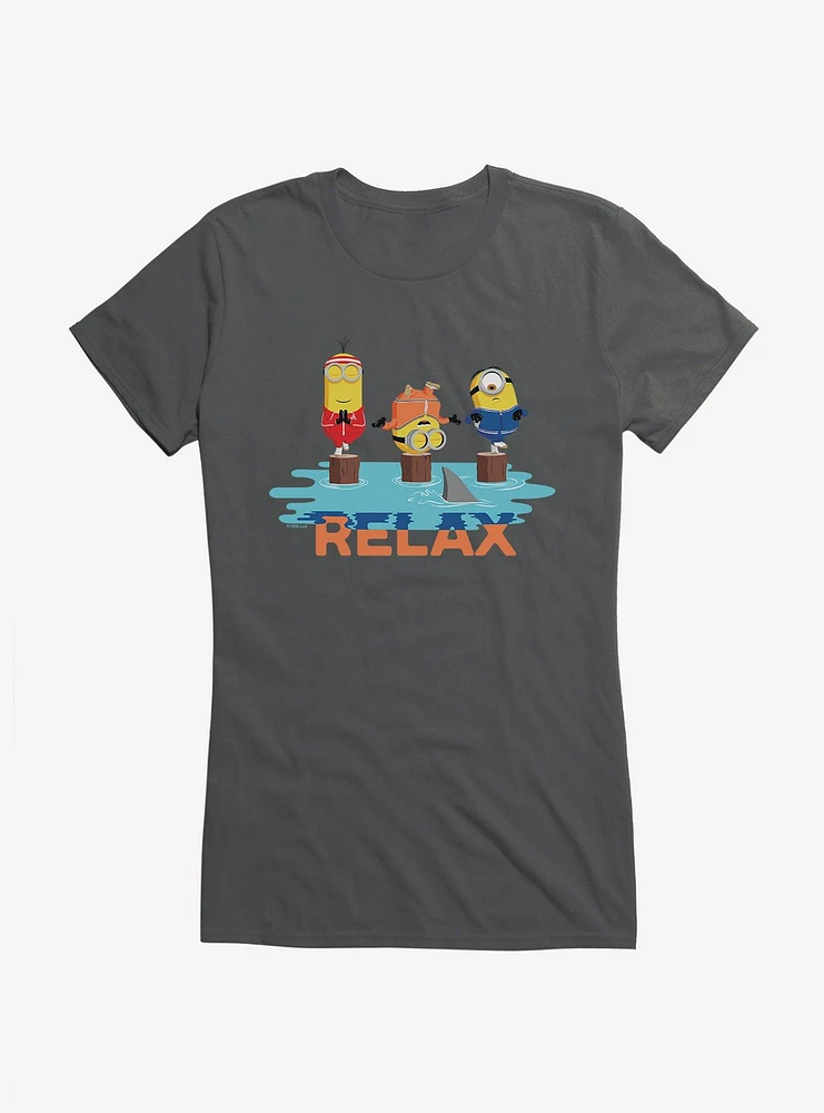 Minions Relax Girls T-Shirt