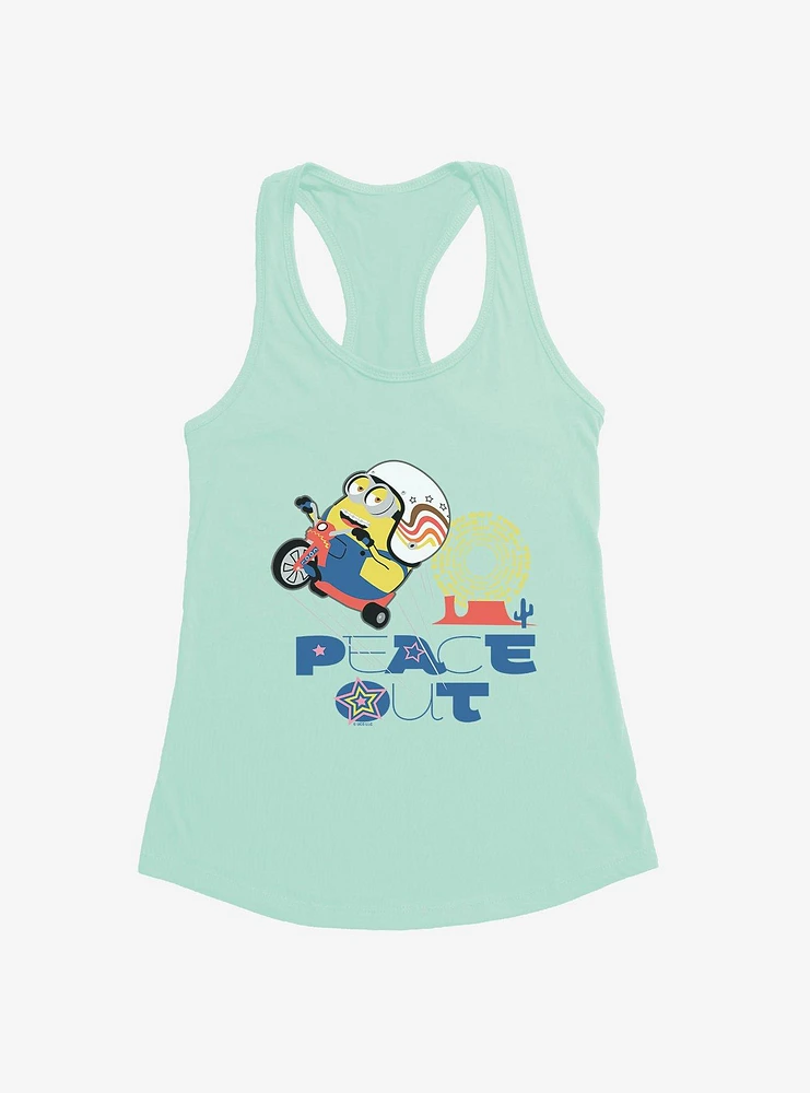 Minions Peace Out Girls Tank