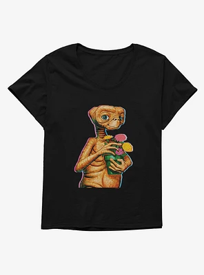 E.T. Flower Pot Girls T-Shirt Plus