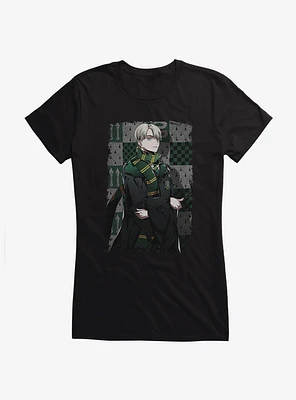 Harry Potter Draco Anime Style Girls T-Shirt
