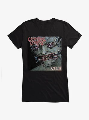 Cannibal Corpse V.I.L.E. Face Girls T-Shirt