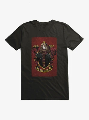 Harry Potter Hermione Gryffindor Anime Style T-Shirt