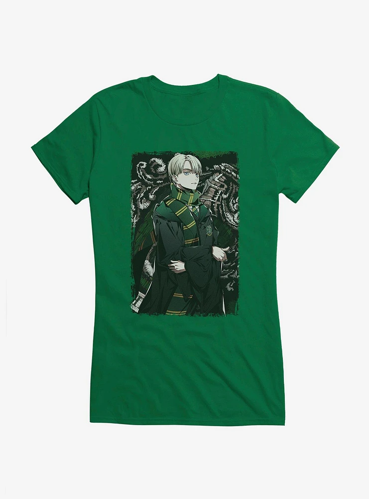 Harry Potter Draco Frame Anime Style Girls T-Shirt