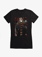 Harry Potter Hermione Frame Anime Style Girls T-Shirt