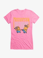 Minions Bold Motivation Optional Girls T-Shirt